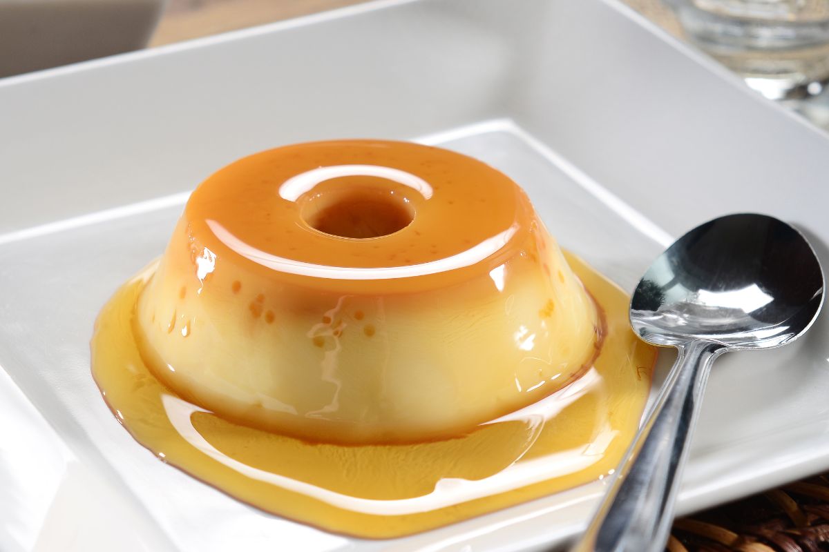 flan lait de coco