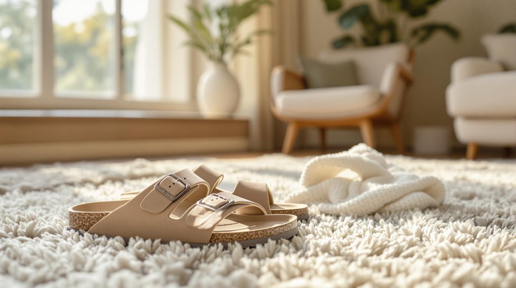découvrez comment les chaussures birkenstock peuvent améliorer le confort des personnes atteintes d'hallux valgus. nos modèles allient style et ergonomie pour favoriser le bien-être de vos pieds, tout en offrant un soutien optimal. trouvez le choix idéal pour marcher sans douleur !